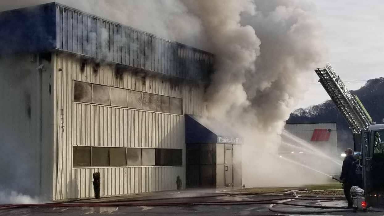 Updated: No injuries from commercial structure fire on Regional Park Drive